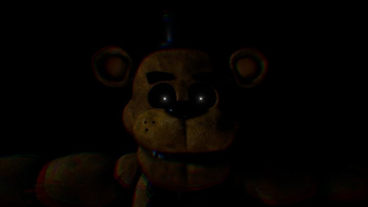 Freddy Fazbear jumpscare fnaf 1 