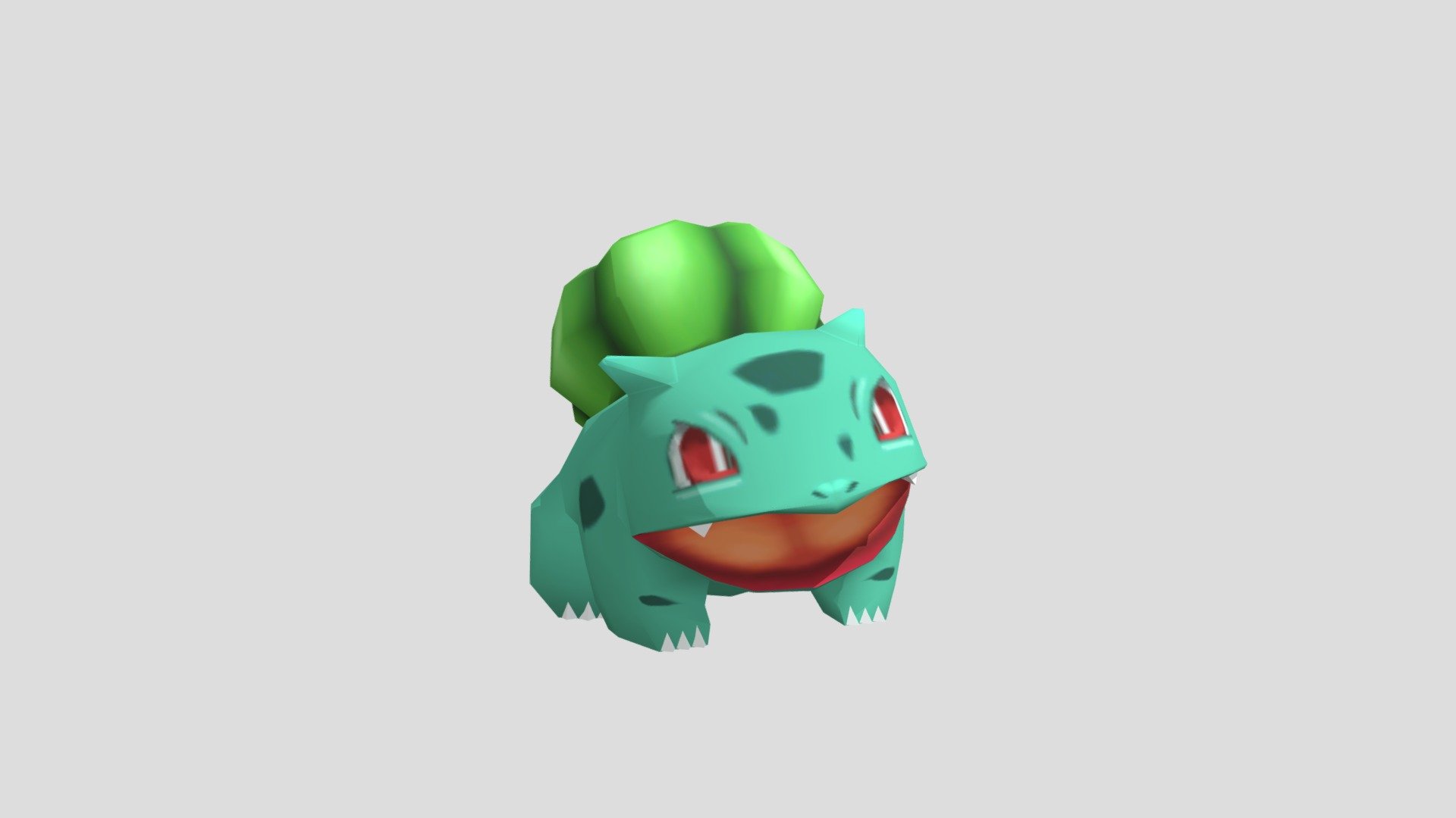 Bulbasaur Download Free 3d Model By Tirrellclark75 16bac4c Sketchfab 3819