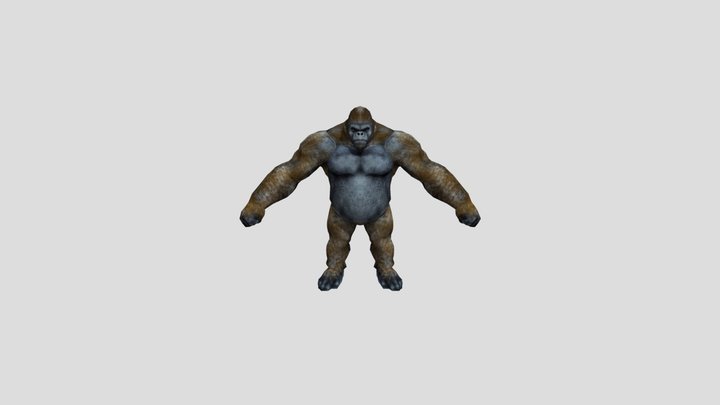 North park king kong 3D Model
