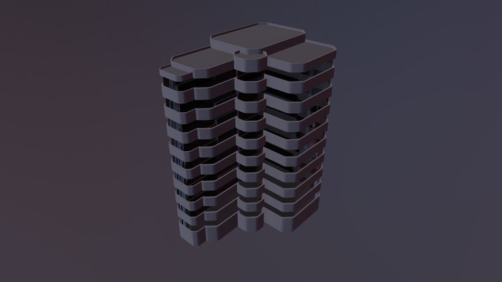 Metro Hospital 3D Model