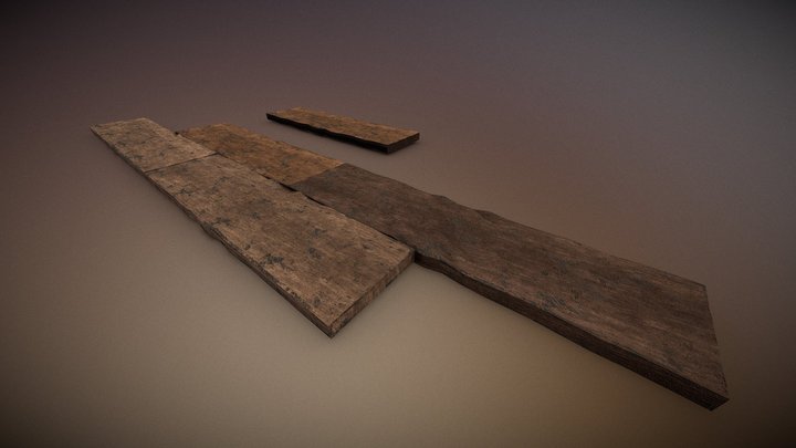 Planks 3D Model