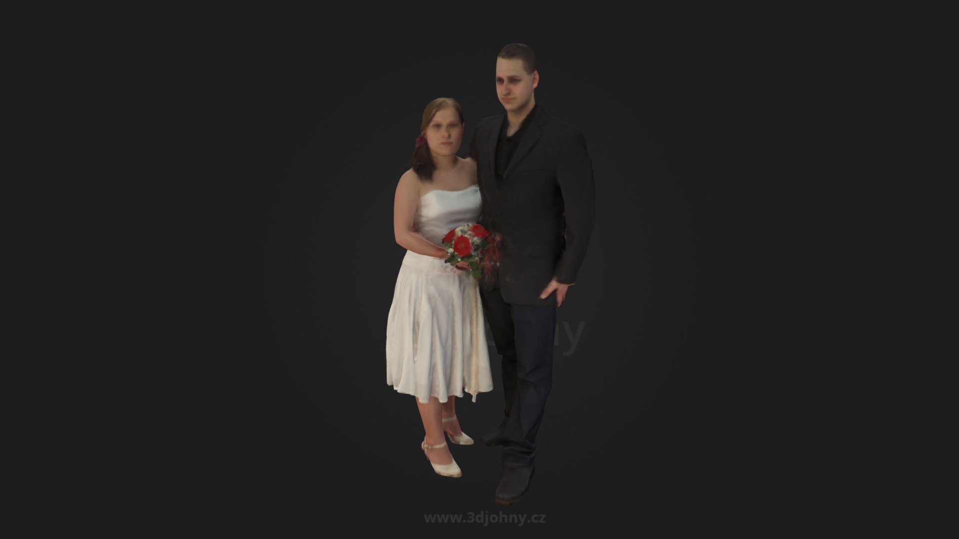 Luboš a Pavla — Sketchfab embed 3D viewer