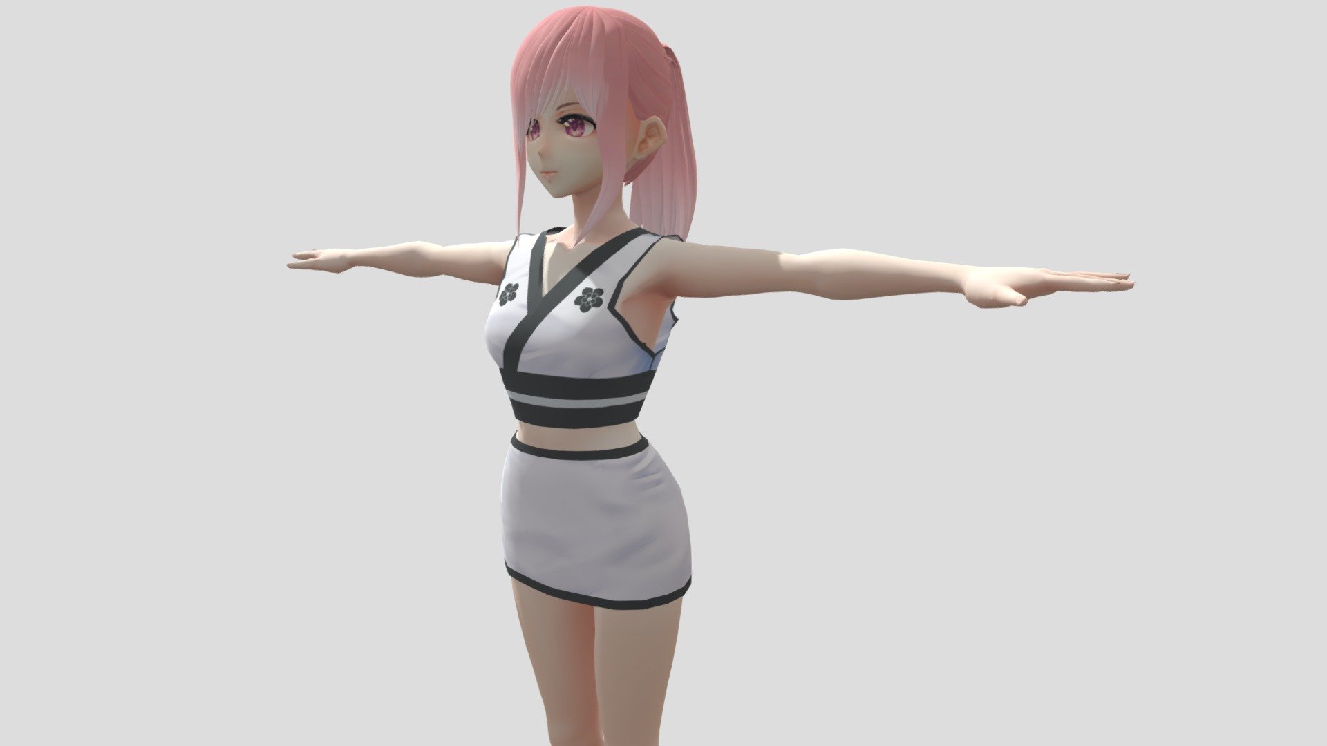 【anime Character Alex94i60】chiya Ninja V2 Buy Royalty Free 3d