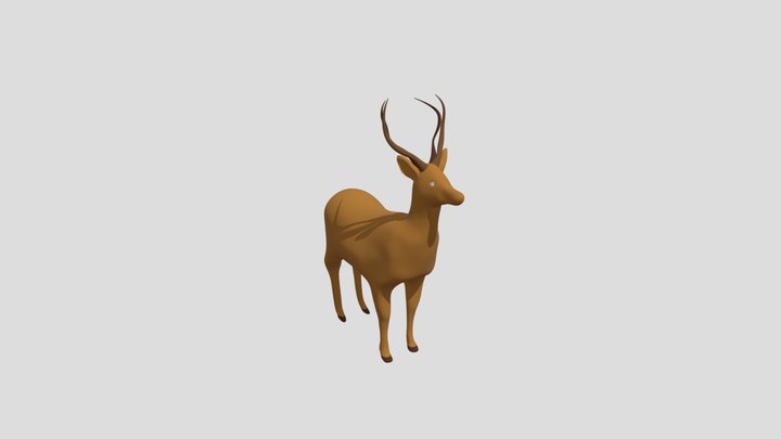 Deer – Kostenloses 3D-Modell STL