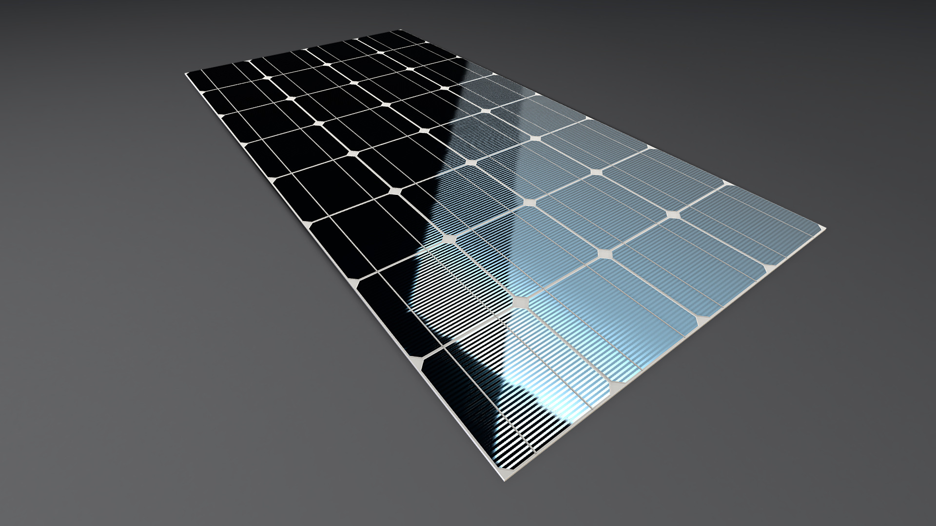3D model Photovoltaic Panels Version (1) High-Poly - This is a 3D model of the Photovoltaic Panels Version (1) High-Poly. The 3D model is about a close-up of a server.
