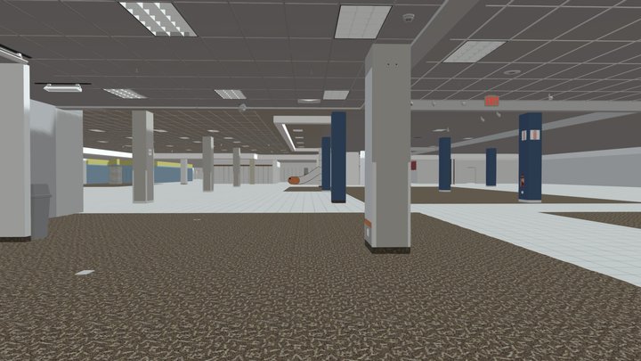 Empty Sears 3D Model