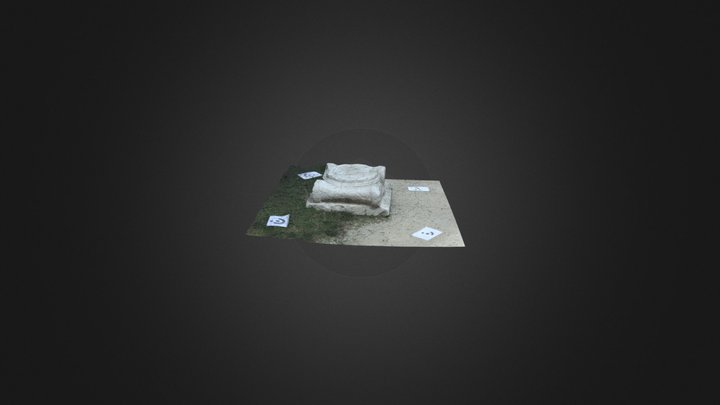 Capitello Grotte di Catullo 3D Model