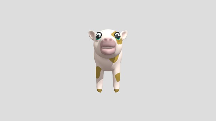 calf 3D Model
