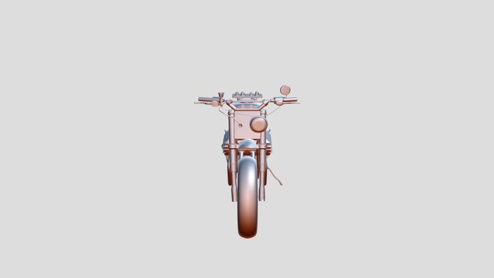 Daryl Motorbike 3D Model