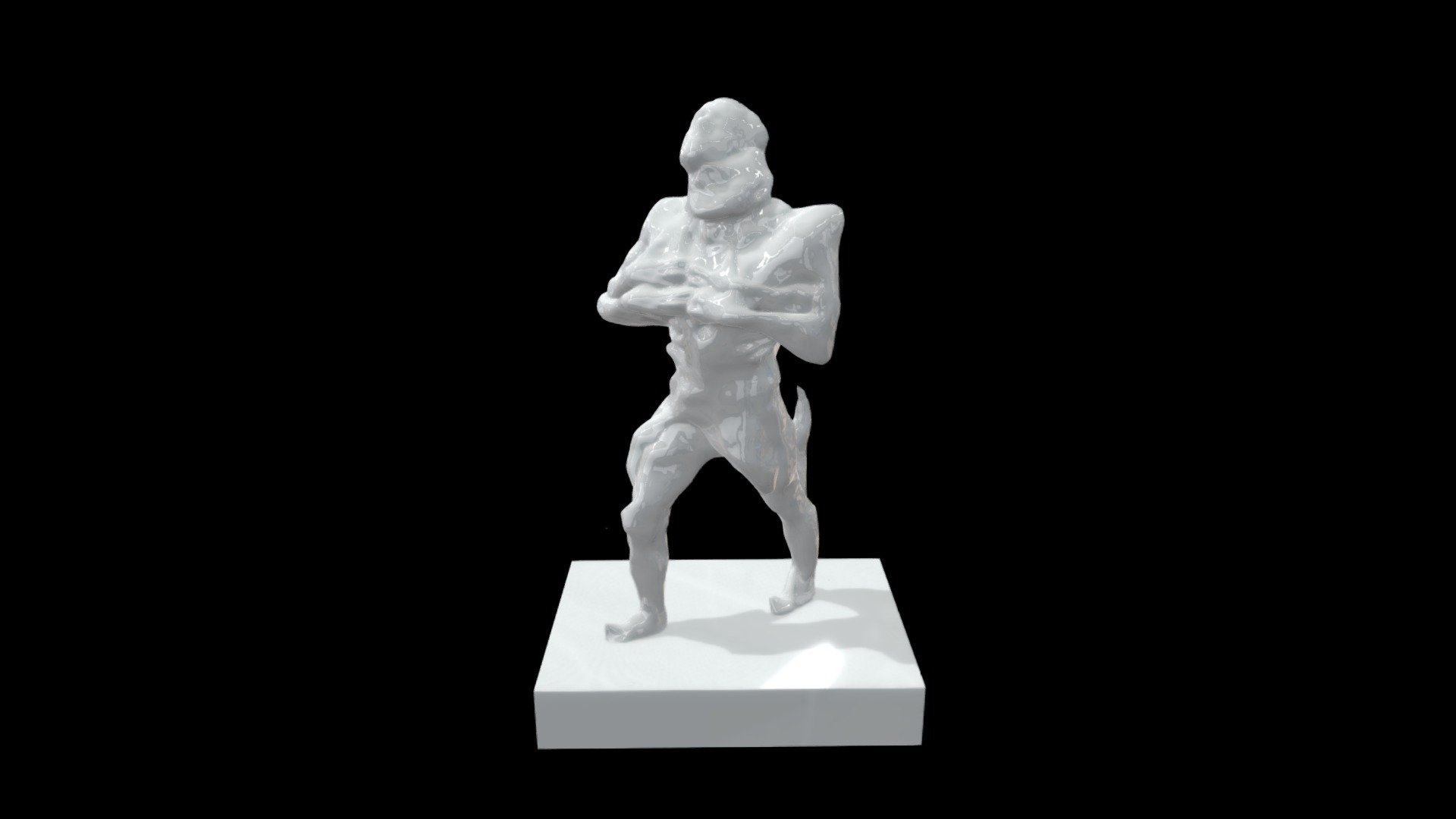 Self-Portrait I — Sketchfab embed 3D viewer