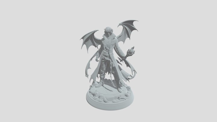 Abyssal Hexblade 3D Model