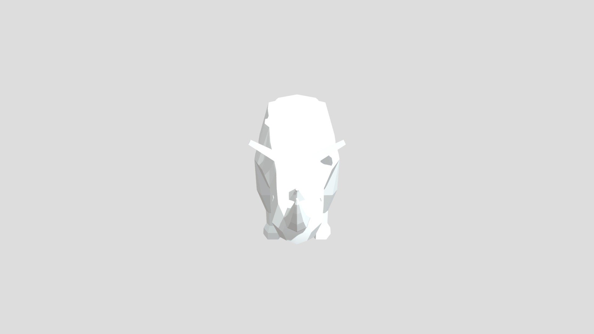 Rhinoceros from Poly by Google