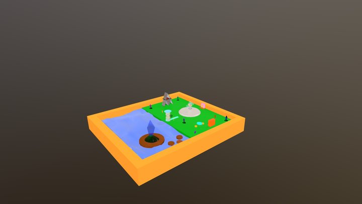 Small dream worlds 3D Model