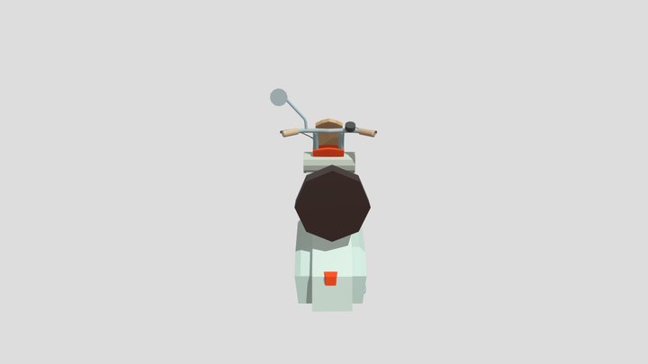 Draft_scooter 3D Model