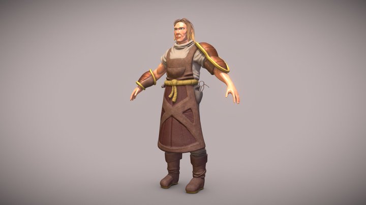 Fabio Lanzoni - Sculpt Pose 3D Model