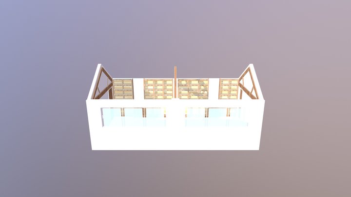 Library Dr. M. R. 3D Model