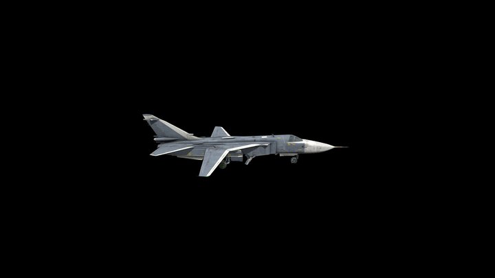 LA:FO - Su-24 MK 3D Model