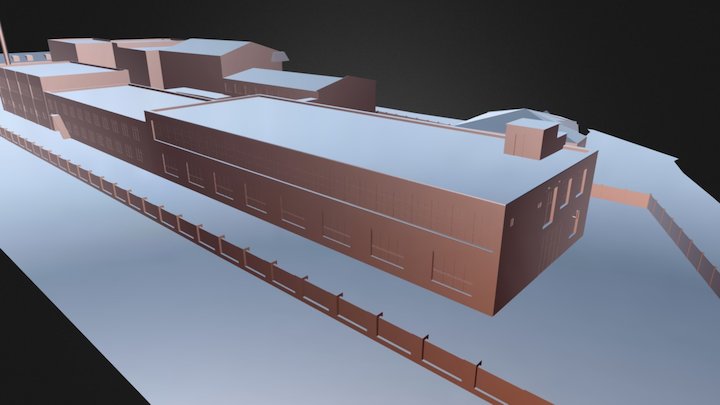 MANGO VINYL HUB ARCHITECTURE COMPETITION 3D Model