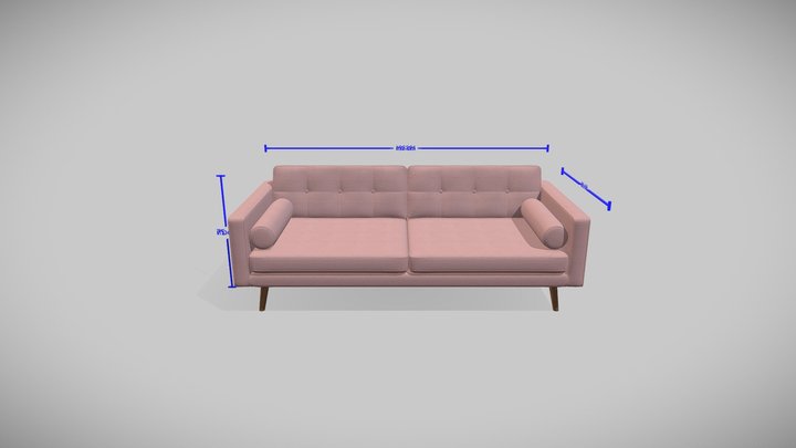 bora-sofa 3D Model