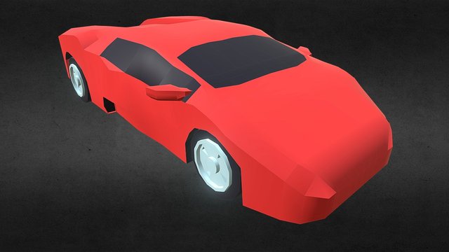 1991 Lamborghini Diablo 3D Model