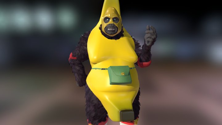Platano Del Mono 3D Model