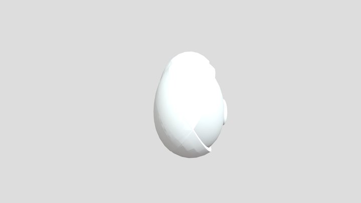 Gourd Animation's Larry Style Eye Template 3D Model