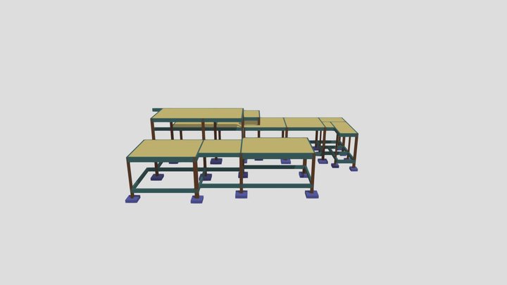 Imagem Blocos 3D Model