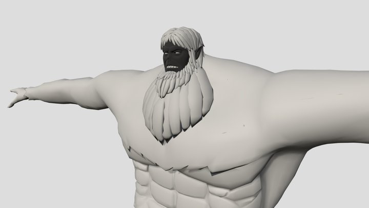 Beast Titan game model 3D Model