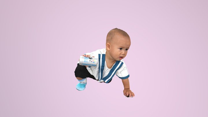 Test Baby 02 3D Model