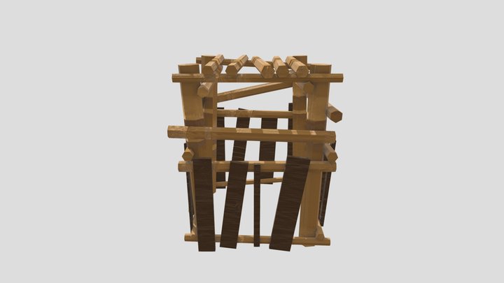 Cage 3D Model