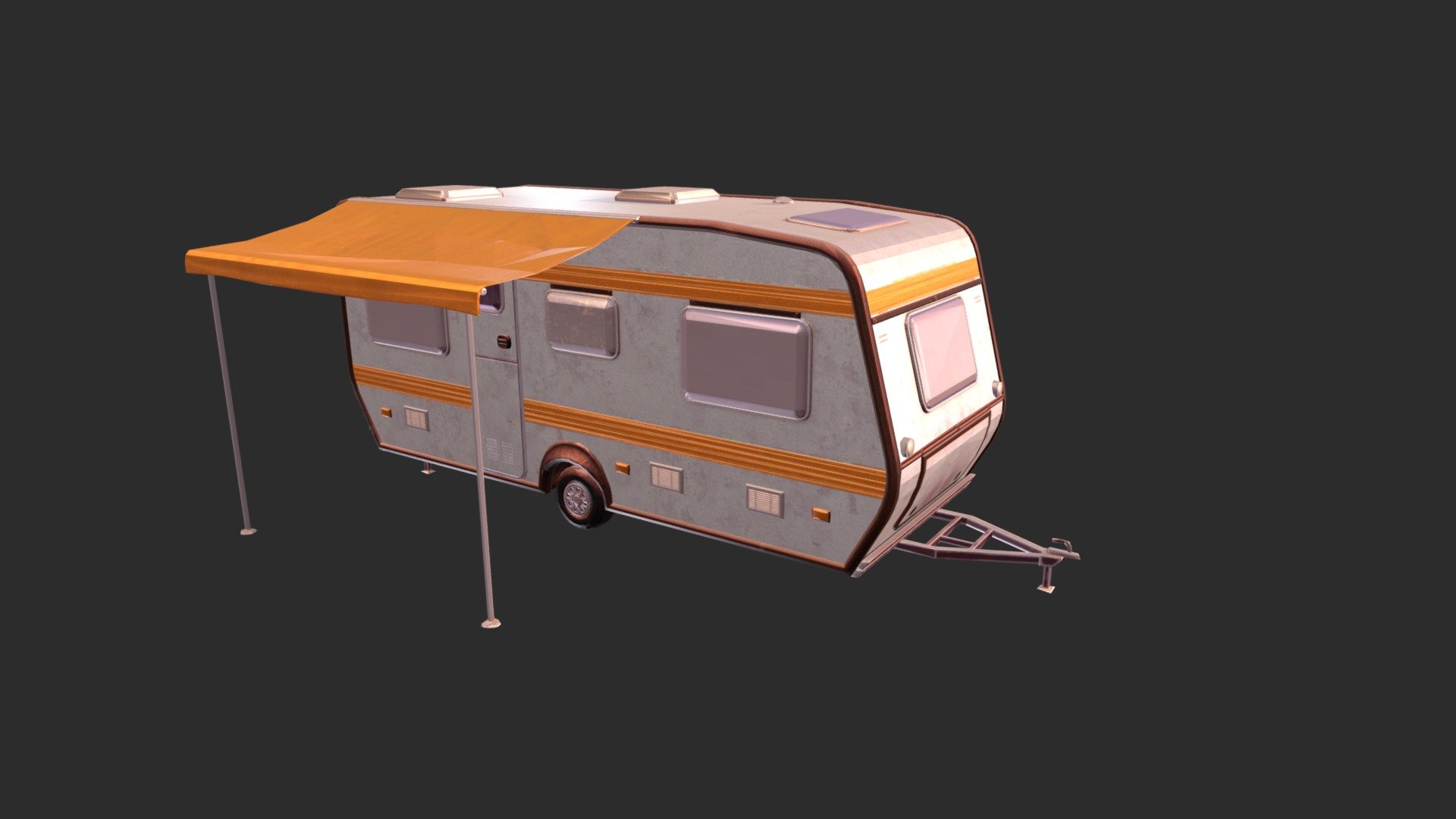 Mobile Home - Download Free 3D model by geevisual55 [16c9bb2] - Sketchfab