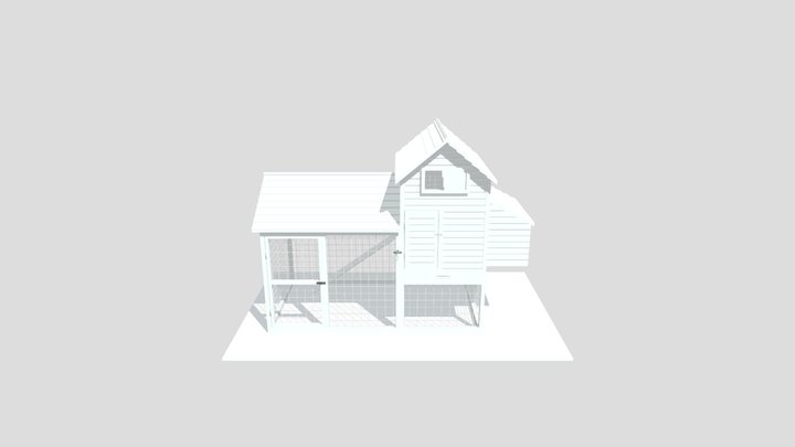 chicken coops 3D Model