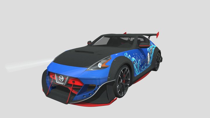 nissan 370z special edition – Modelo 3D gratuito STL