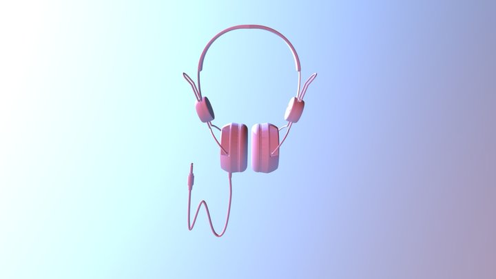 Head phone Design 3D Model