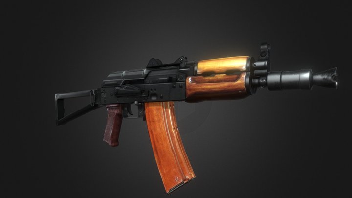 AKS-74U 3D Model