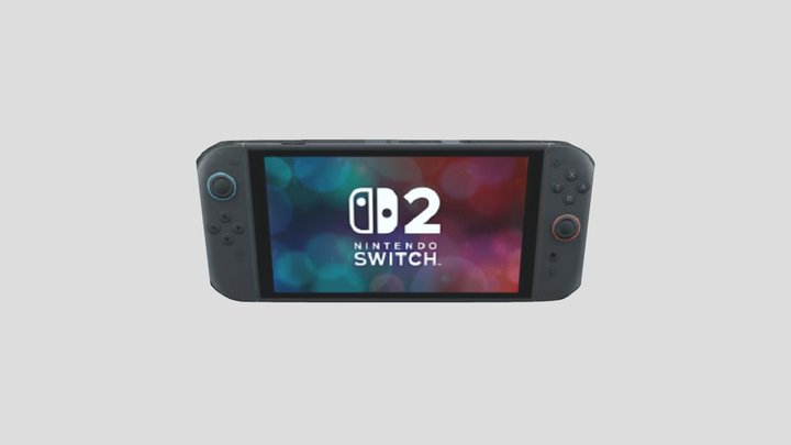 Nintendo Switch 2 3D Model