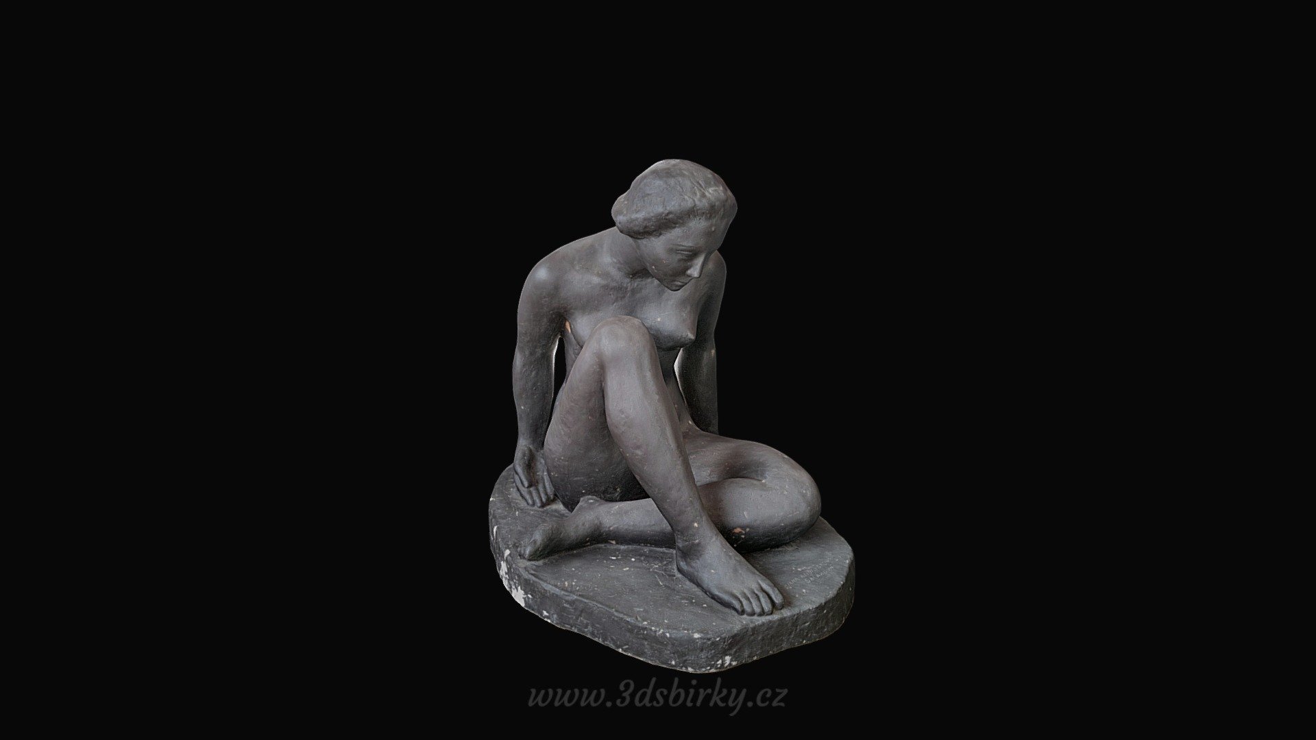 Socha - akt — Sketchfab embed 3D viewer