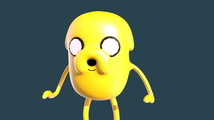 Adventure Time Jack 3D Model