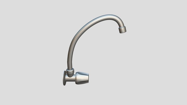 610004960 ISEO Llave de Cocina a la pared 3D Model