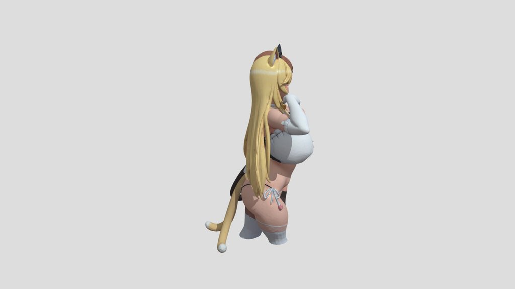 Anime Catgirl by Tripo