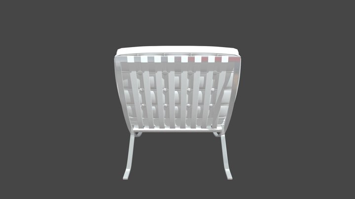 silla-barcelona 3D Model