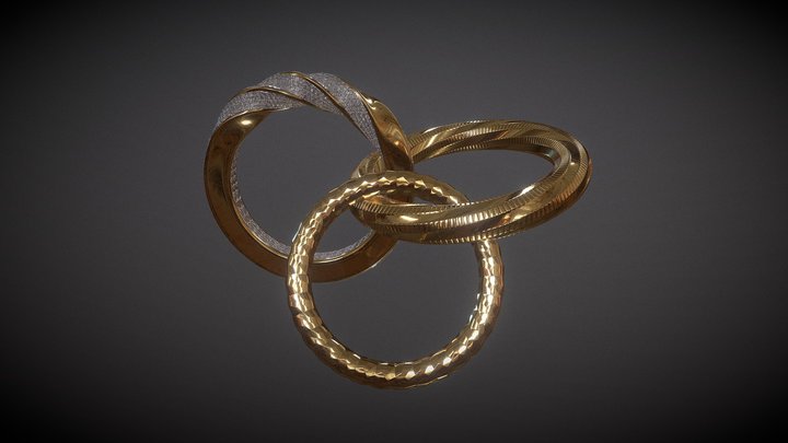 Rings 3D Model