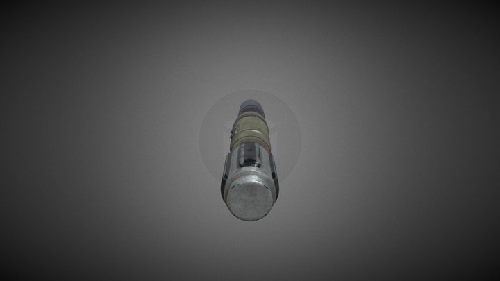 Kitbash Lightsaber Sample Pack 02 3D Model