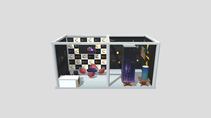 EDCA Stall___ 3D Model