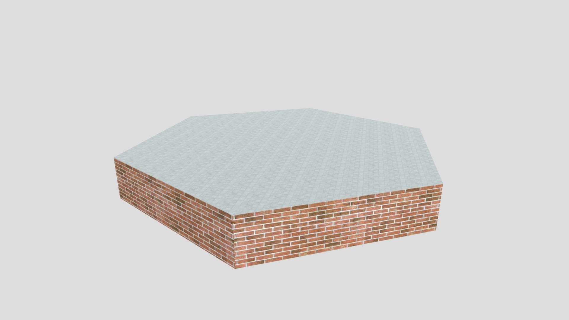 Hexagonal Platform Base Low Poly Download Free 3D model by ubaid02 [16d228c] Sketchfab