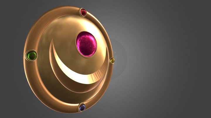Sailor Moon's Brooch 3D Model