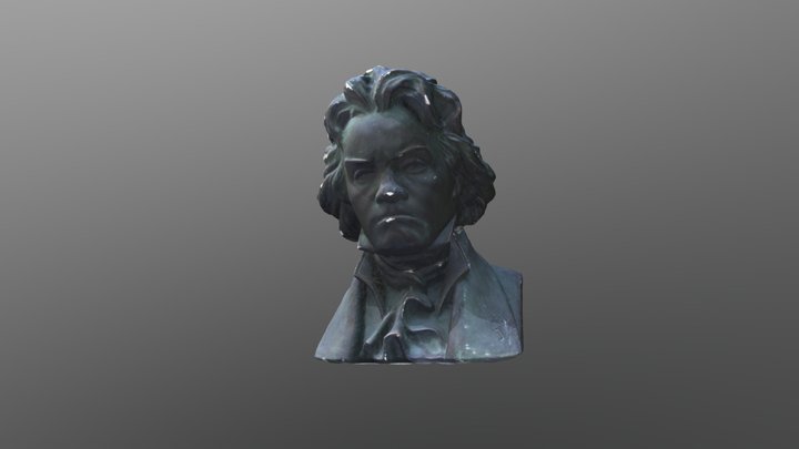 Buste de Beethoven 3D Model