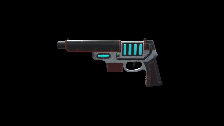Gun Model 3D Model