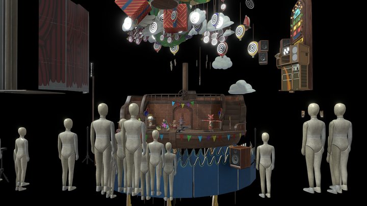 Fnaf SOTM Demonstration Theater Part 2 – Modèle 3D gratuit STL