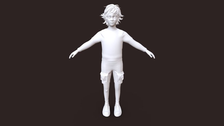 Hunt of the Awang: Nico 3D Model